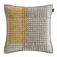 подушка квадатная canevas geo grey от gan в Тюмени