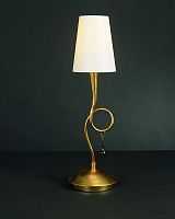 настольная лампа mantra paola painted gold 3545 в Тюмени