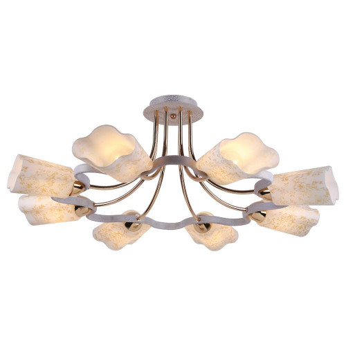 потолочная люстра arte lamp romola a8182pl-8wg в Тюмени