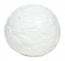 декоративный шар white big в Тюмени