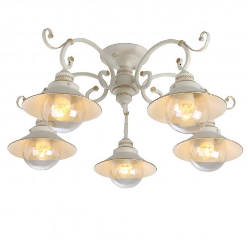 потолочная люстра arte lamp 7 a4577pl-5wg в Тюмени