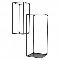 набор подсвечников настенный черный deco от eichholtz, 76/60 см, 2 штуки в Тюмени