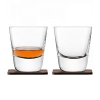 набор из 2 стаканов arran whisky с деревянными подставками 250 мл в Тюмени