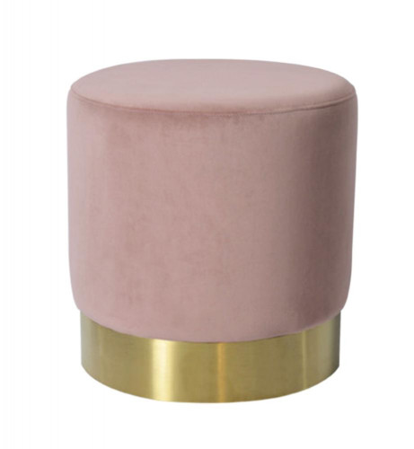пуф osman микровелюр пудровый розовый в Тюмени