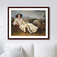 картина: goethe in the roman campagna, 1787г. в Тюмени