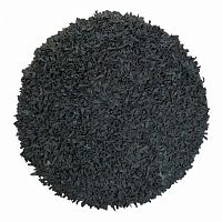 ковер bonnie rug leather round 150 темный от la forma (ex julia grup) в Тюмени