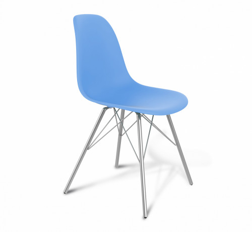 стул dsr голубой s37 (eames style) в Тюмени