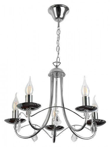 подвесная люстра toplight lily tl6020d-05ch в Тюмени
