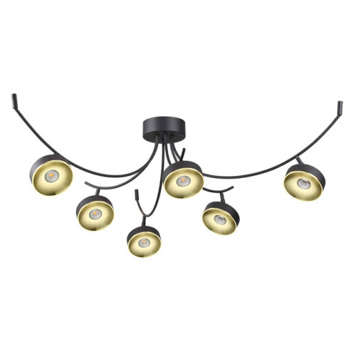 потолочная светодиодная люстра odeon light fineca 3812/42cl в Тюмени