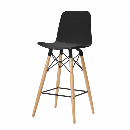 полубарный стул eiffel (eames style) черный в Тюмени