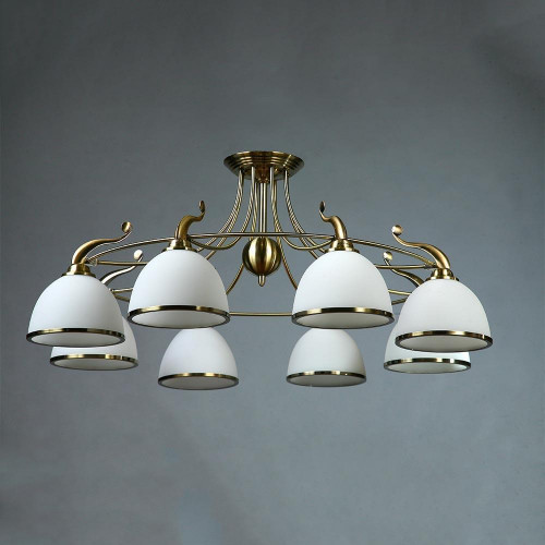 потолочная люстра brizzi ma02401cb/008 bronze в Тюмени