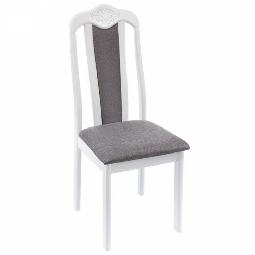 стул деревянный aron soft white / light grey в Тюмени