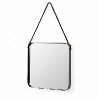 зеркало на ремне квадратное черное со скругленными углами step от la forma (ex julia grup) в Тюмени