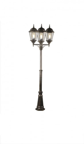 садово-парковый светильник arte lamp genova a1207pa-3bn в Тюмени
