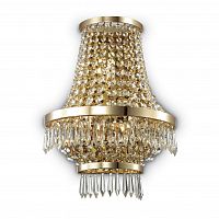 настенный светильник ideal lux caesar ap3 oro в Тюмени