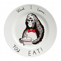 тарелка what i leave - you eat в Тюмени