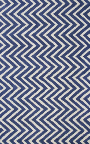 ковер zig zag синий 140х200 в Тюмени