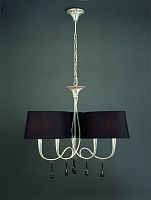 подвесная люстра mantra paola painted silver 3530 в Тюмени