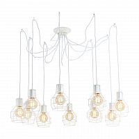 подвесная люстра arte lamp a9182sp-10wh в Тюмени
