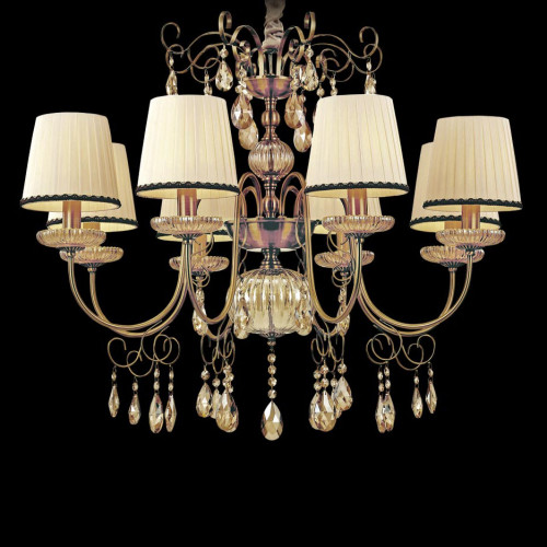 подвесная люстра newport 10508/c бронза в Тюмени