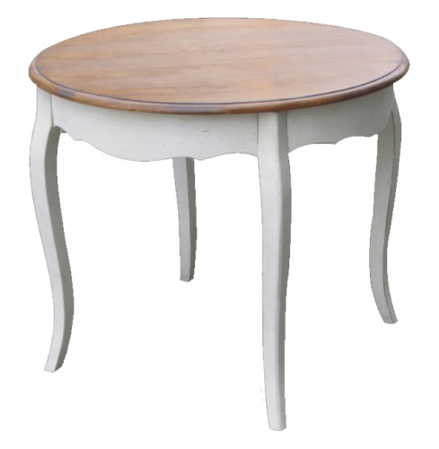 стол обеденный круглый mobilier de maison белый в Тюмени