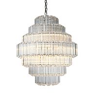 люстра vittoria 12 gold от delight collection прозрачная/золото в Тюмени