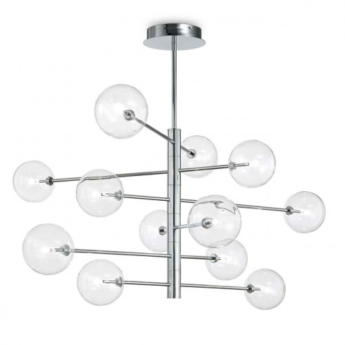 подвесная люстра ideal lux equinoxe sp12 cromo в Тюмени