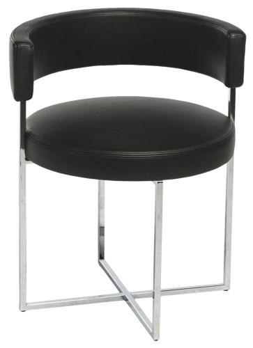стул sirio black leather в Тюмени