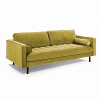 диван bogart sofa 2 двухместный темно-желтый от la forma (ex julia grup) в Тюмени