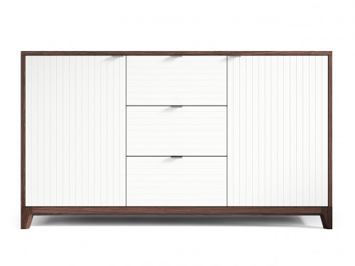 комод case №1 тёмный дуб молочный гравировка 6 в Тюмени