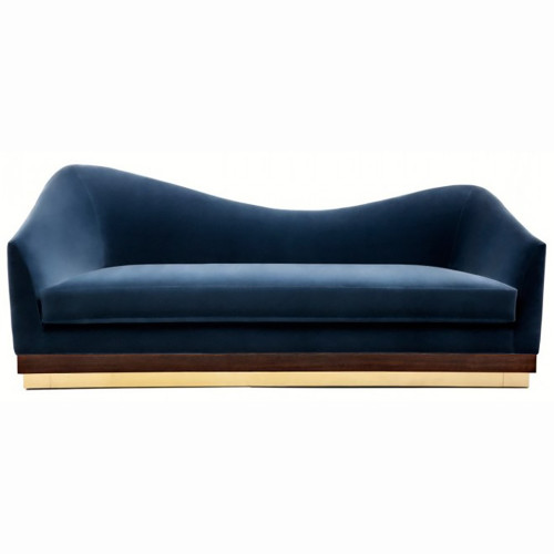 диван hughes sofa прямой синий в Тюмени