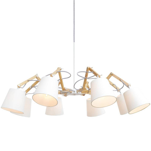 подвесная люстра arte lamp pinoccio a5700lm-8wh в Тюмени