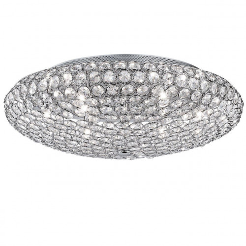 потолочный светильник ideal lux king pl9 cromo в Тюмени