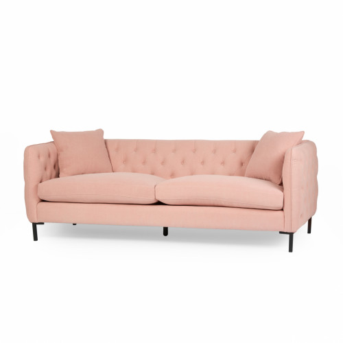 диван masen sofa прямой розовый в Тюмени