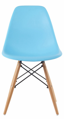 стул классический dsw голубой (eames style) в Тюмени