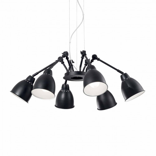 подвесная люстра ideal lux newton sp6 nero в Тюмени