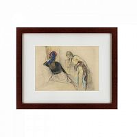 картина: two women at brussa, 1850 в Тюмени
