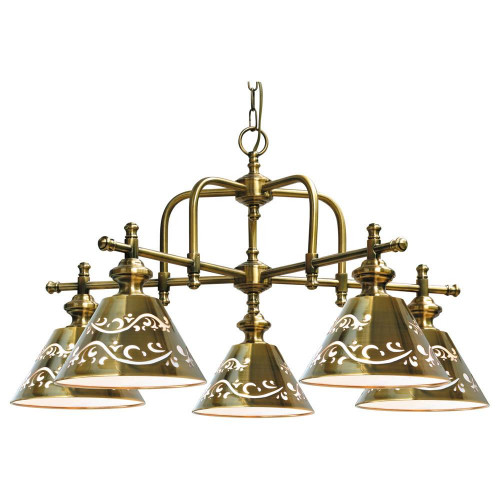 подвесная люстра arte lamp kensington a1511lm-5pb в Тюмени