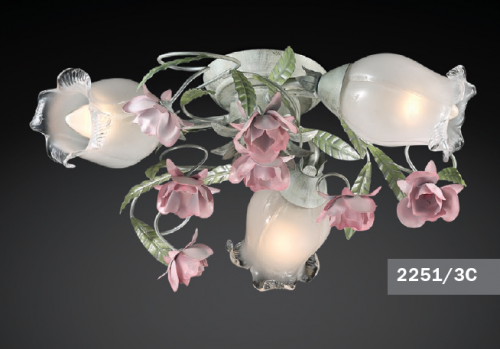 потолочная люстра odeon light ameli 2252/3c в Тюмени