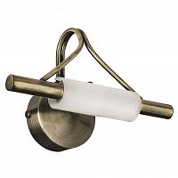 подсветка для зеркал ideal lux lucciola ap1 brunito в Тюмени