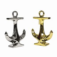 набор из 2 декоратинвых якорей silver and gold в Тюмени