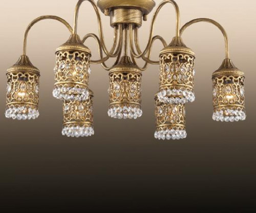 потолочная люстра odeon light salona 2641/7c в Тюмени