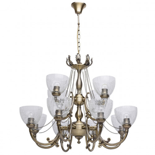 подвесная люстра mw-light аманда 481011712 бронза в Тюмени