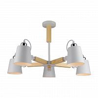 потолочная люстра arte lamp a7141pl-5wh белая в Тюмени