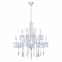 дизайнерская подвесная люстра spot light rosano 5193120 белая в Тюмени