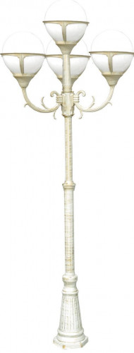 садово-парковый светильник arte lamp monaco a1497pa-4wg в Тюмени