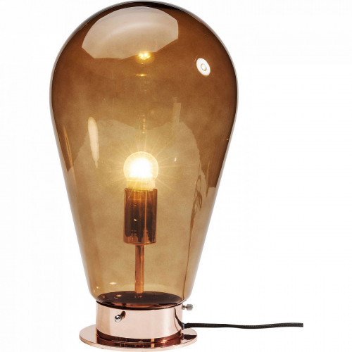 лампа настольная bulb коричневая в Тюмени