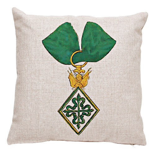 декоративная подушка «рыцарский орден алька́нтара, испания» в Тюмени