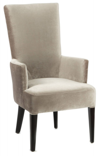 стул с подлокотниками high back chair бежевый в Тюмени