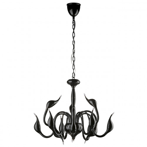подвесная люстра lightstar cigno collo bk 751127 в Тюмени